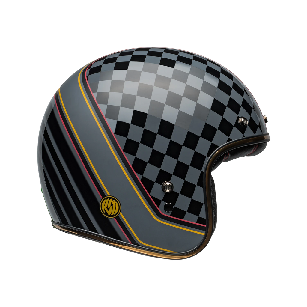 Casco Bell Custom 500 Roland Sands Wreakers Gloss Black/Gold