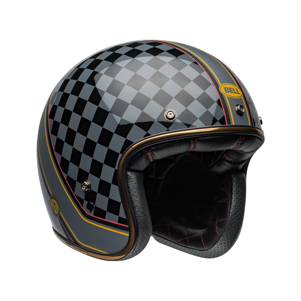 Casco Bell Custom 500 Roland Sands Wreakers Gloss Black/Gold