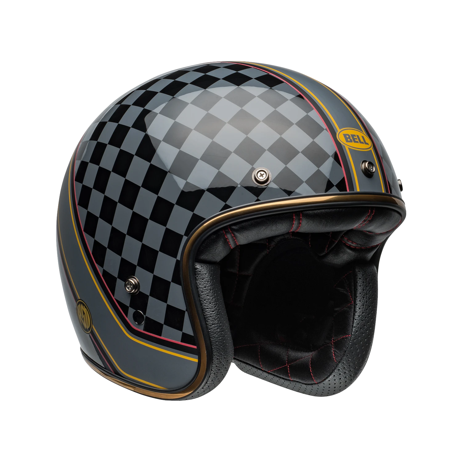 Casco Bell Custom 500 Roland Sands Wreakers Gloss Black/Gold