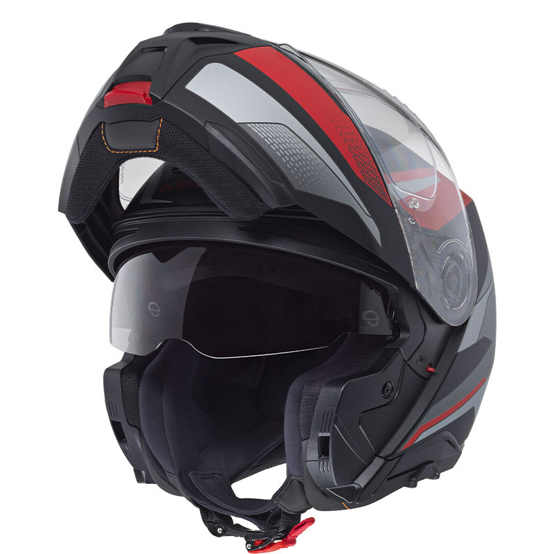 CASCO SCHUBERTH CONCEPT TRACER ROSSO