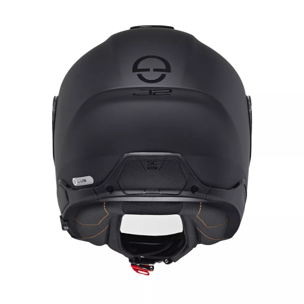 CASCO SCHUBERTH J2 NERO OPACO