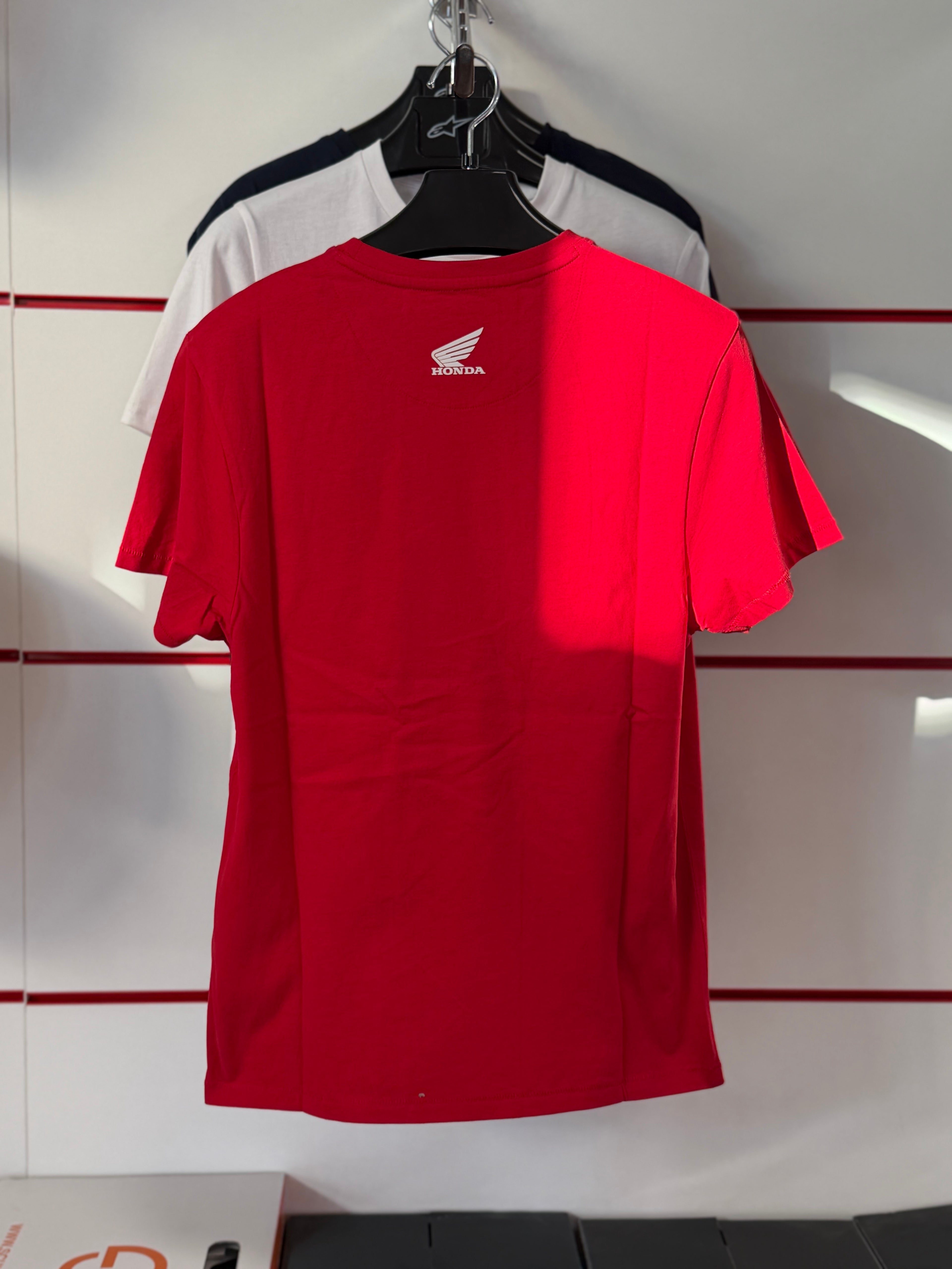 T-Shirt Honda Motorcycles Vintage – Rosso