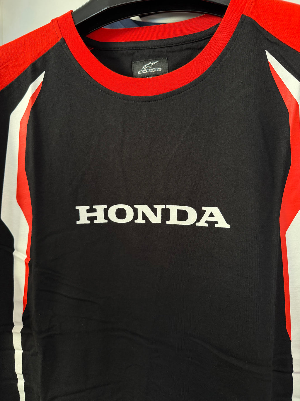 Honda x Alpinestars – T-Shirt Racing Rosso/Nera