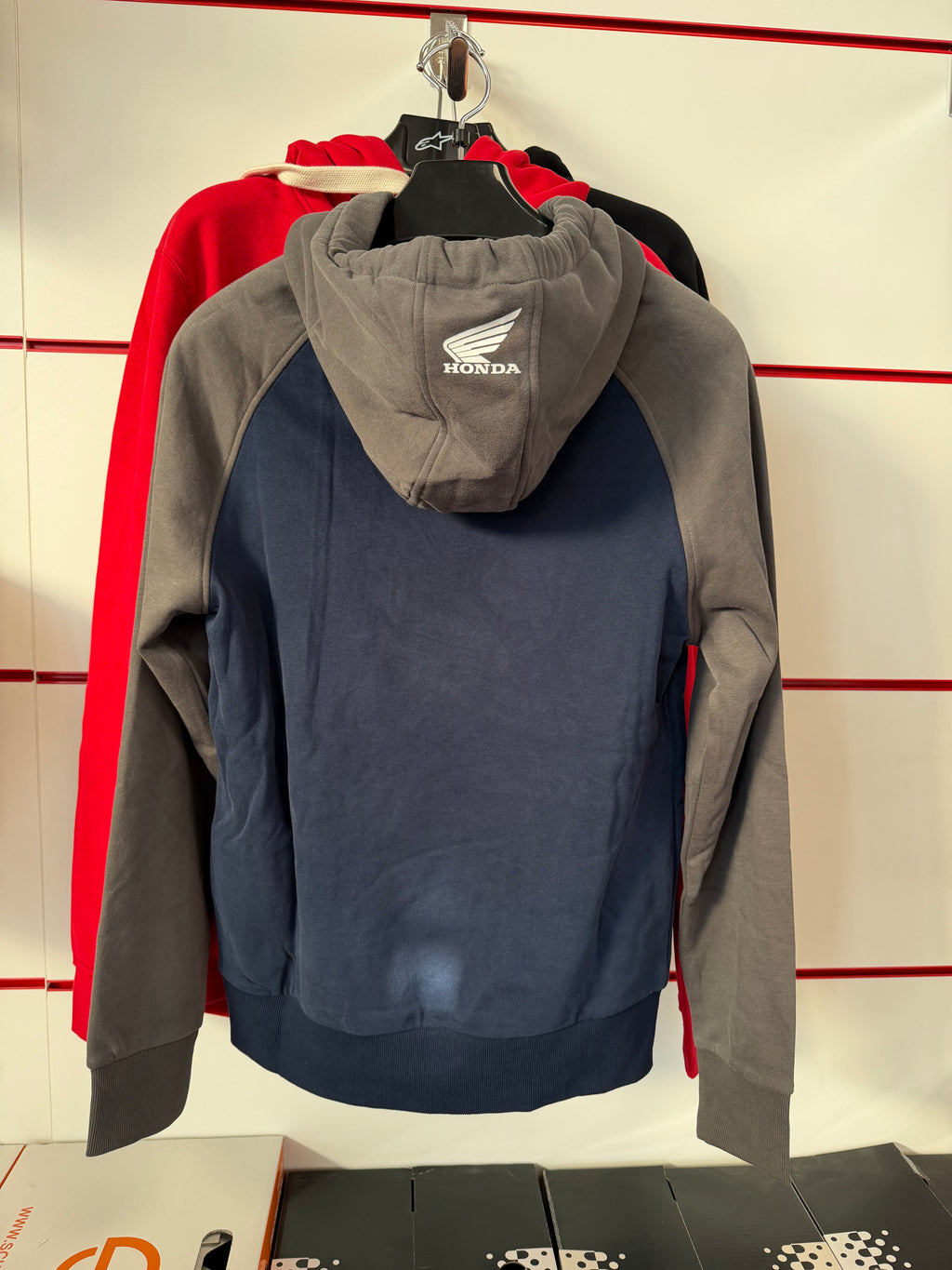 Felpa Honda “Making Legend” – Blu con Dettagli Grigi