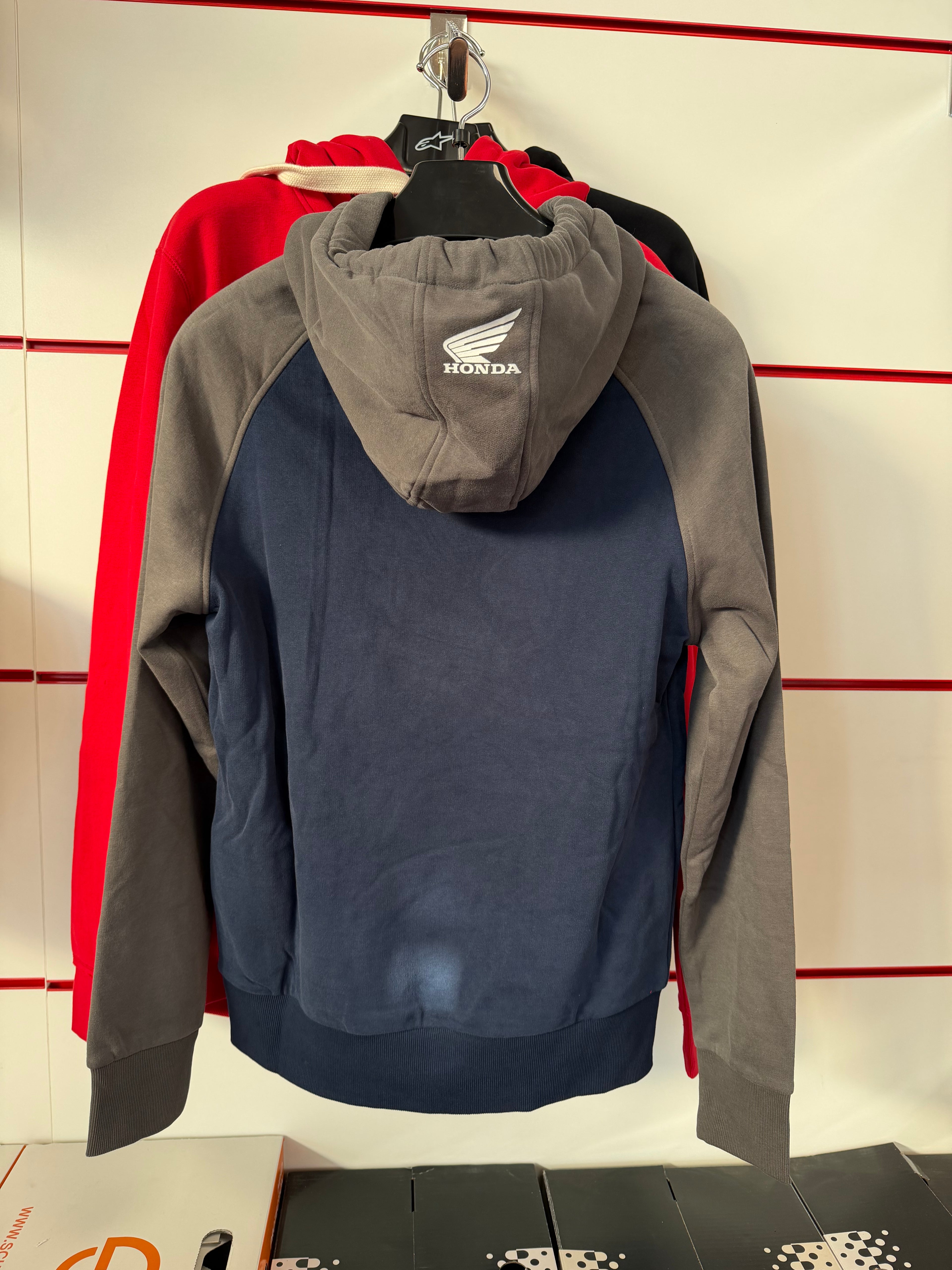 Felpa Honda “Making Legend” – Blu con Dettagli Grigi