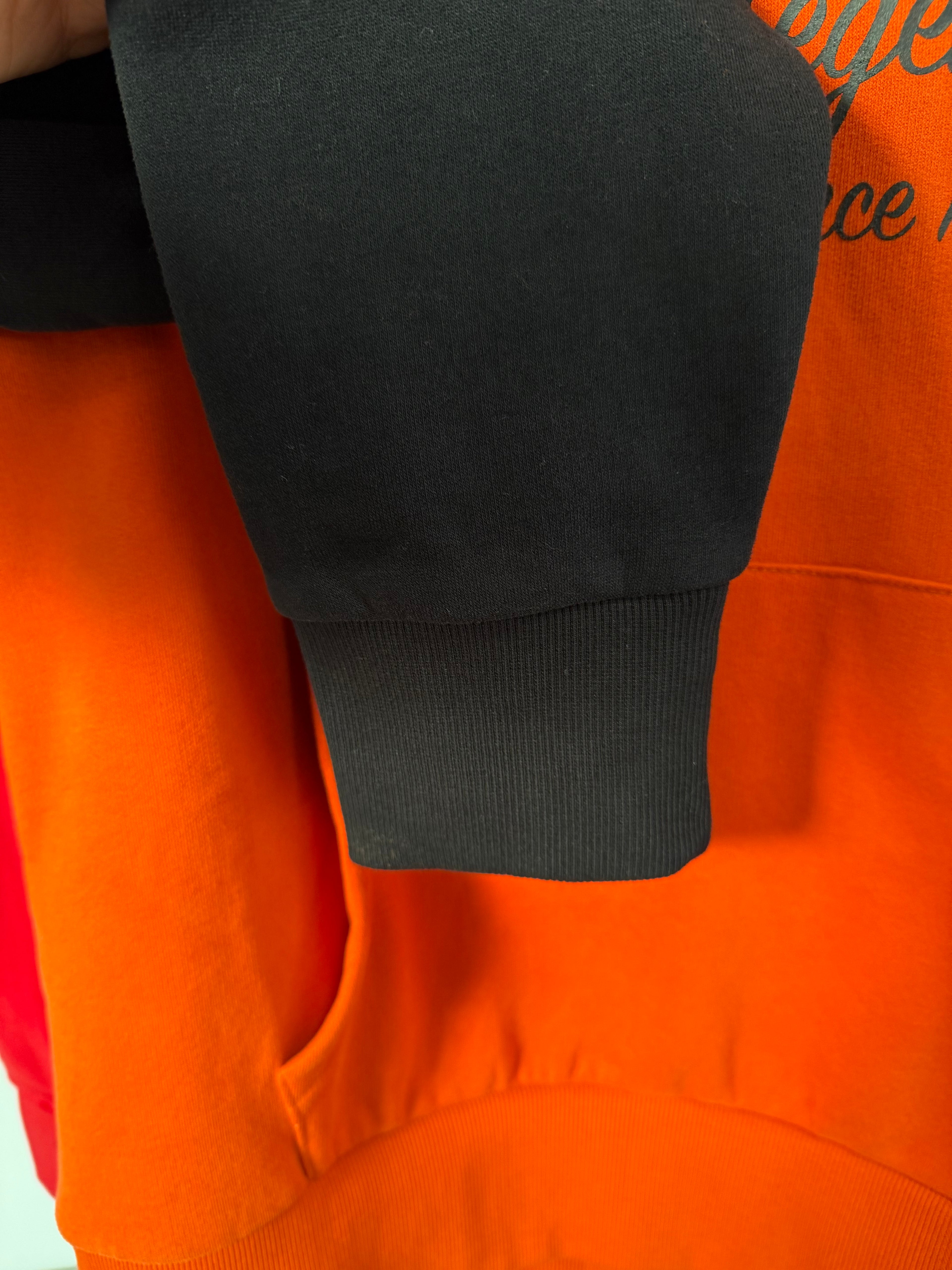 Felpa Honda “Making Legend” – Arancione con Dettagli Neri