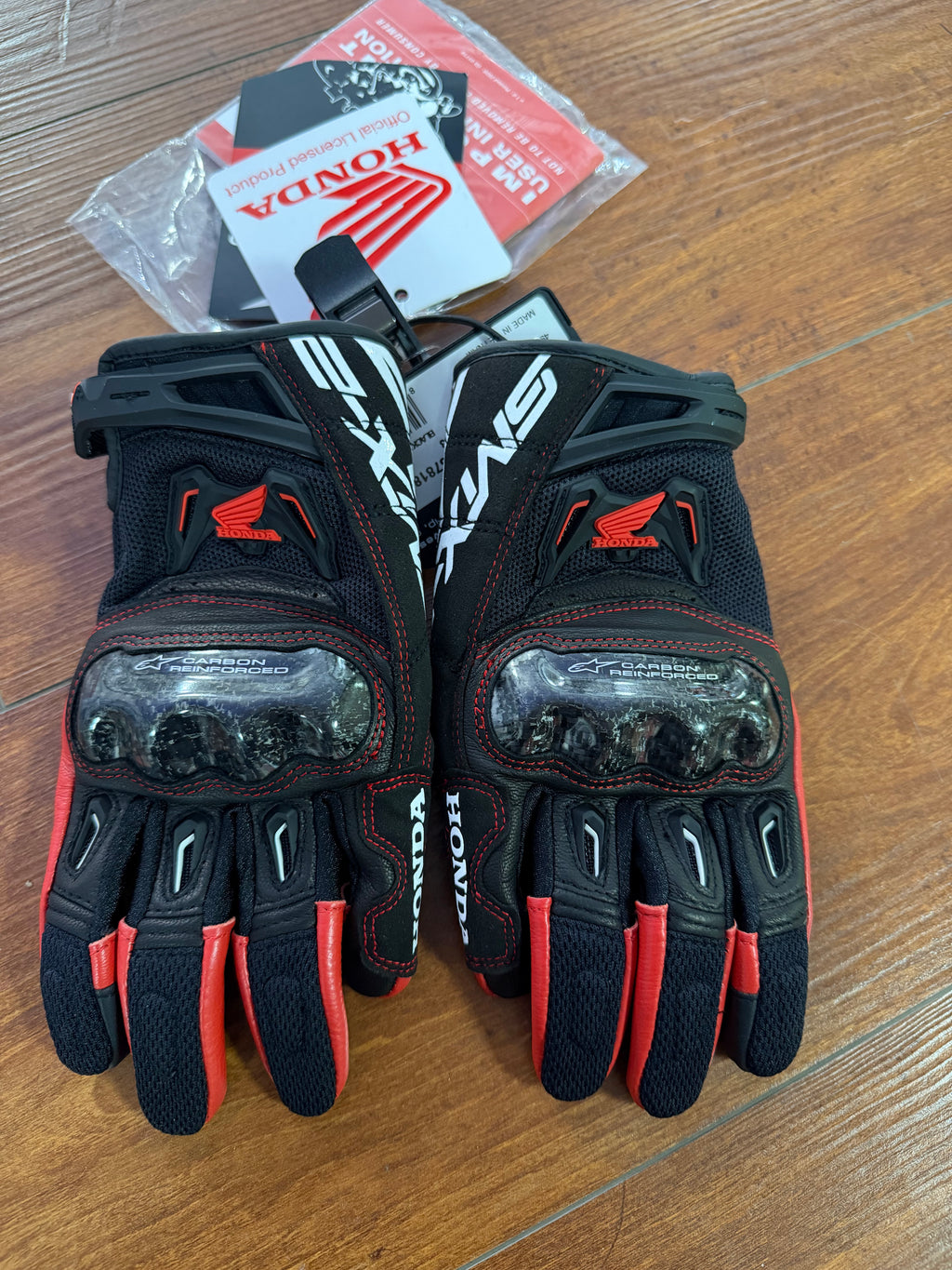 Guanti Honda Alpinestars SMX-2 Air Carbon V2