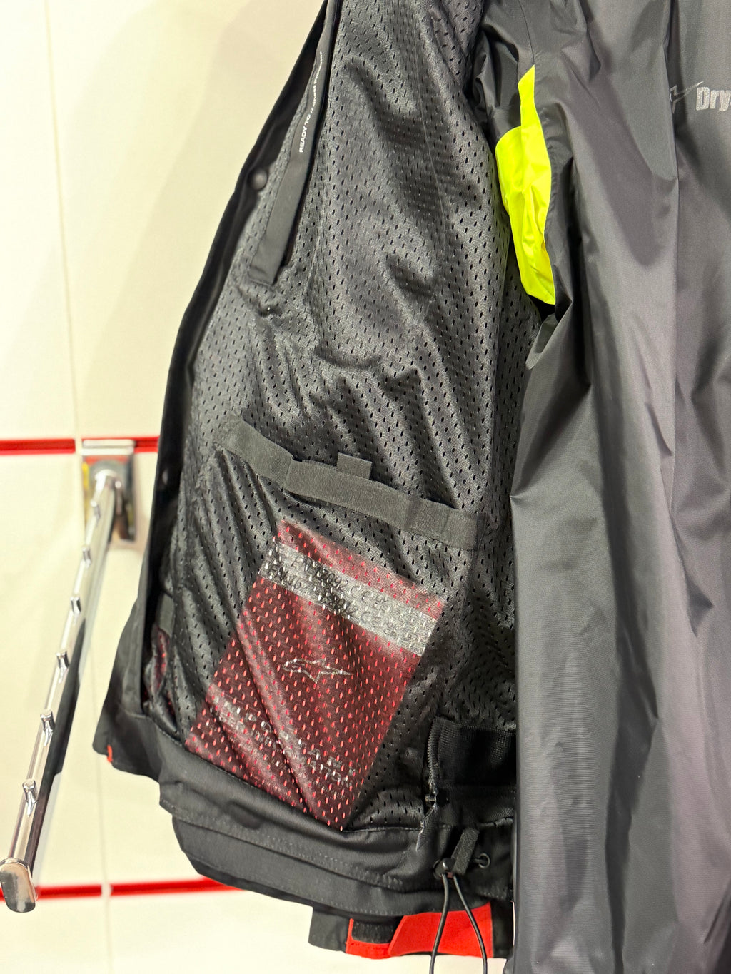 Honda Alpinestar Bogotá Pro Drystar Jacket - ROSSA E NERA