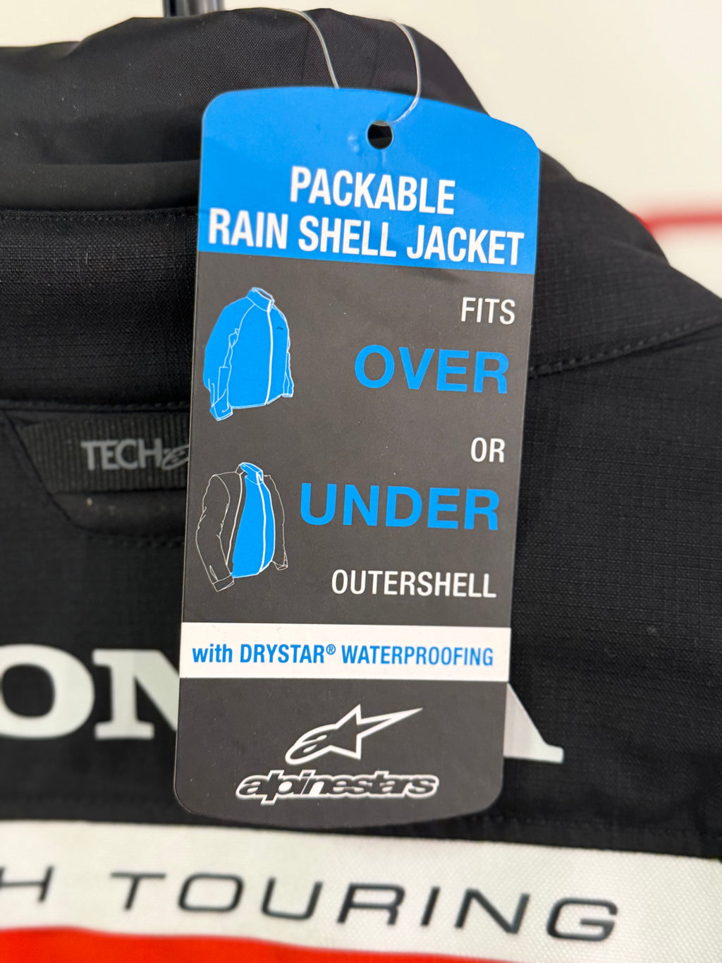 Honda Alpinestar Bogotá Pro Drystar Jacket - ROSSA E NERA