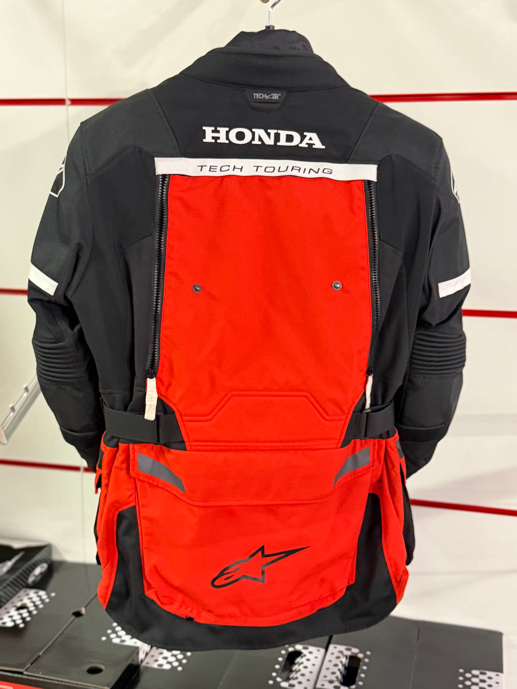 Honda Alpinestar Bogotá Pro Drystar Jacket - ROSSA E NERA