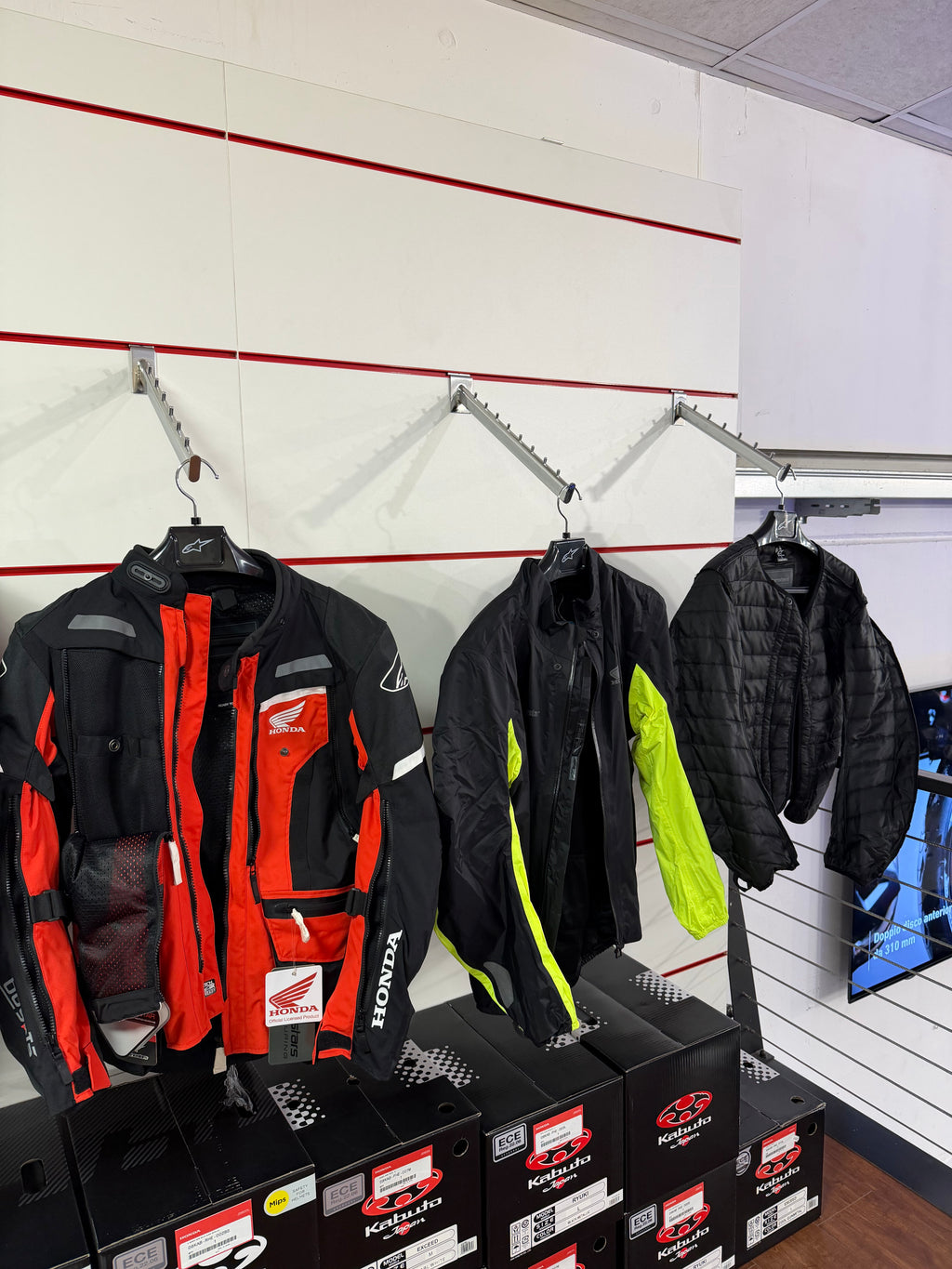 Honda Alpinestar Bogotá Pro Drystar Jacket - ROSSA E NERA