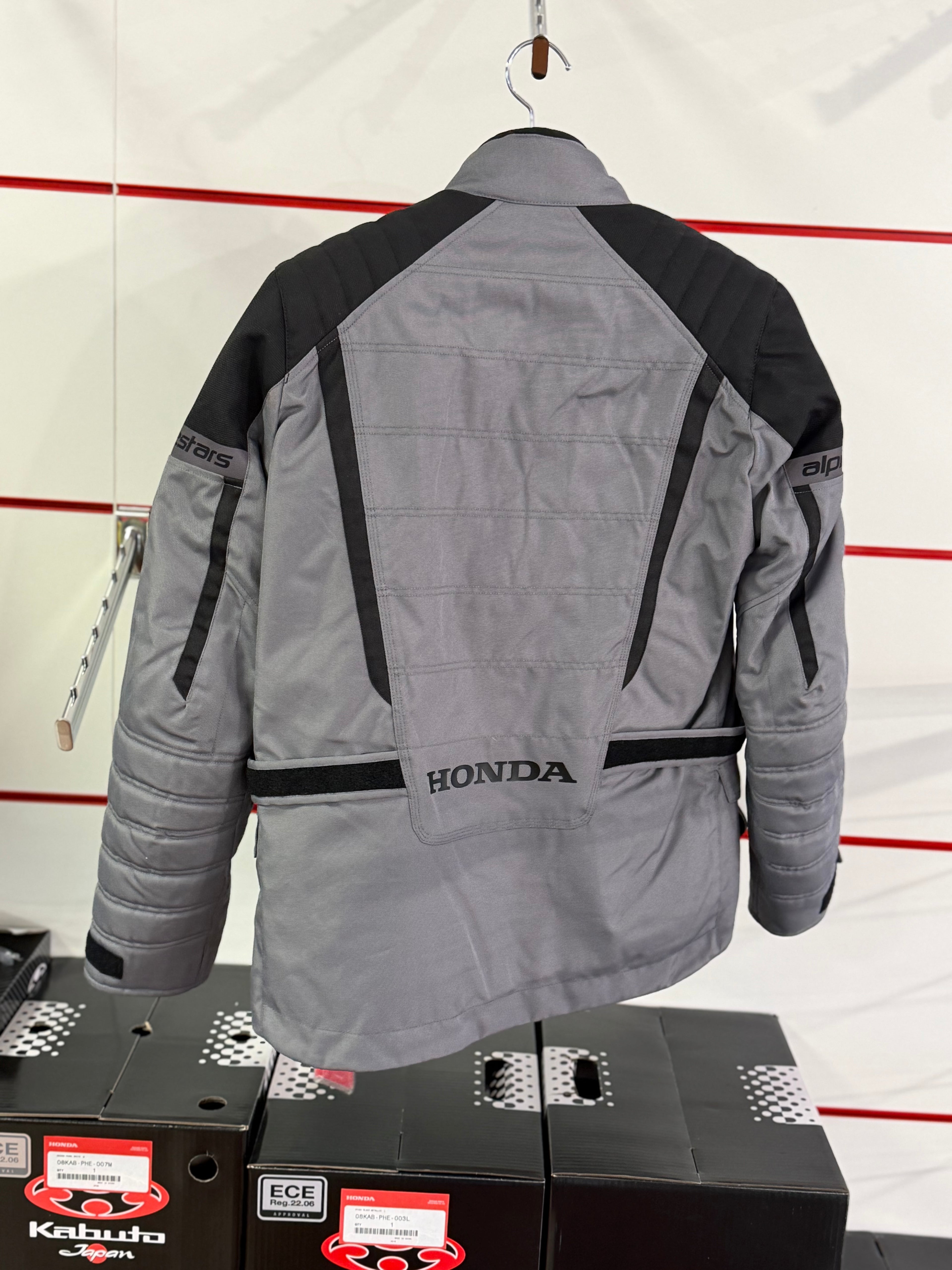 Giacca Honda Alpinestars Gravity Drystar Grigia-Nera