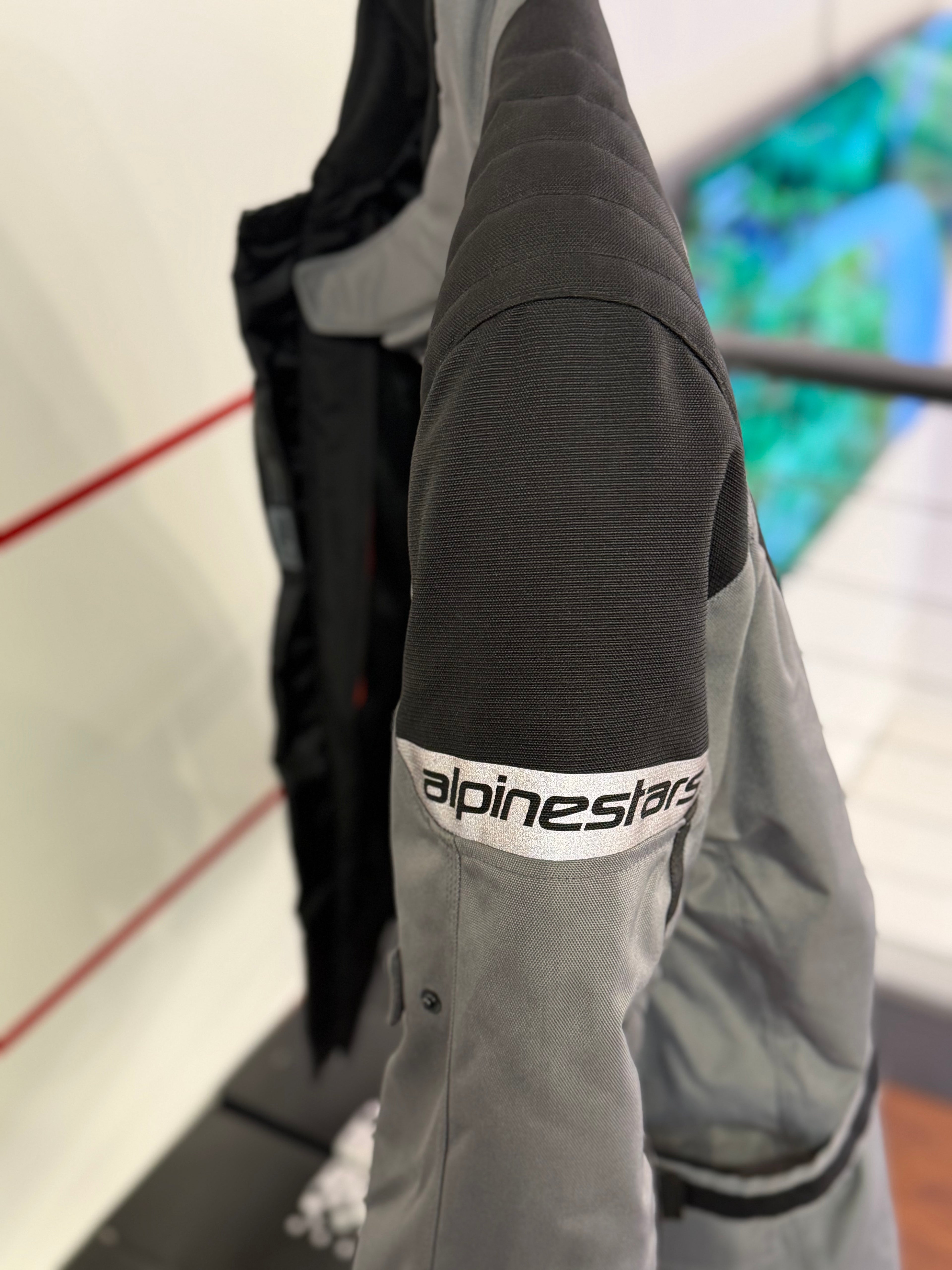 Giacca Honda Alpinestars Gravity Drystar Grigia-Nera