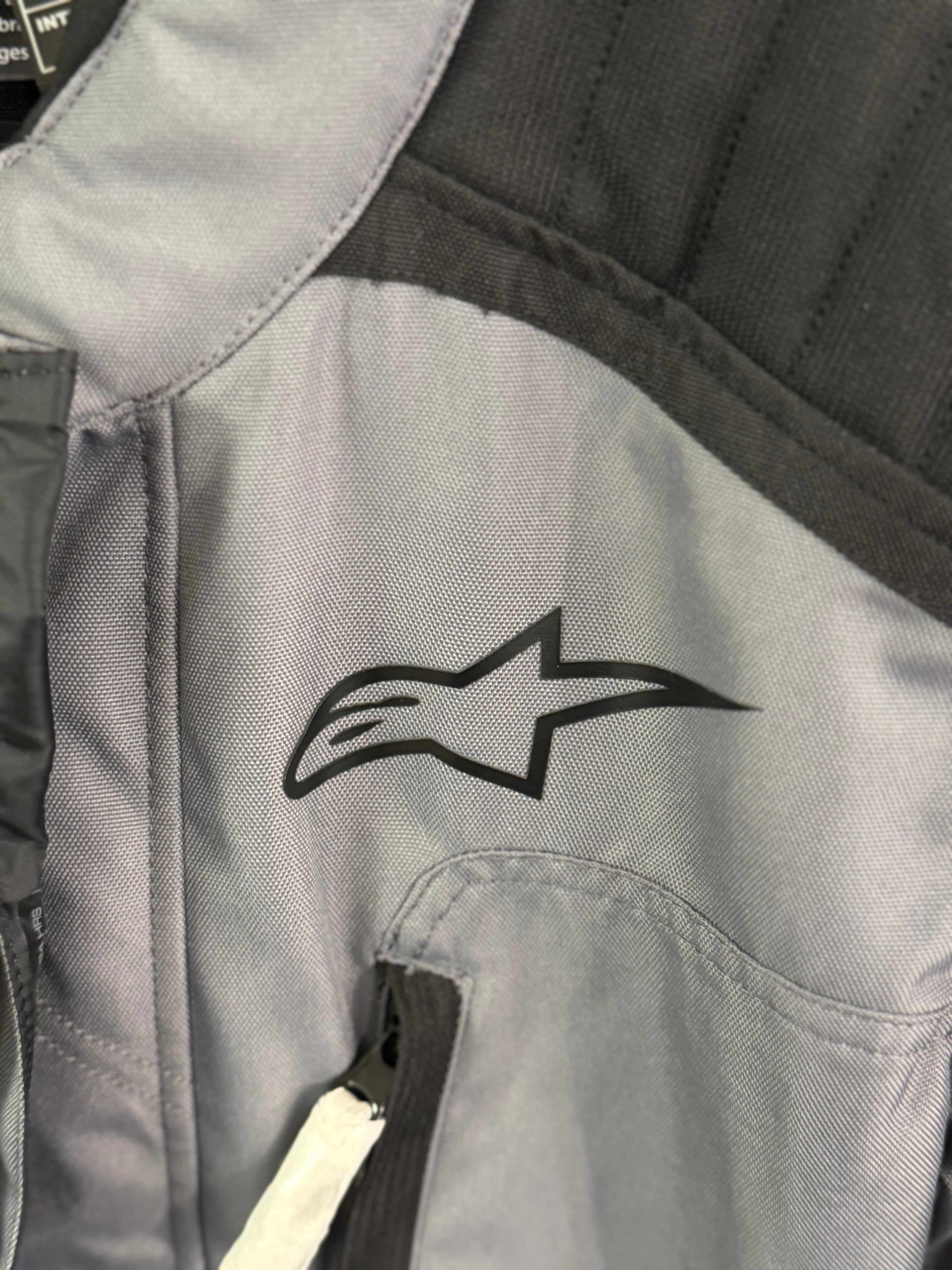 Giacca Honda Alpinestars Gravity Drystar Grigia-Nera