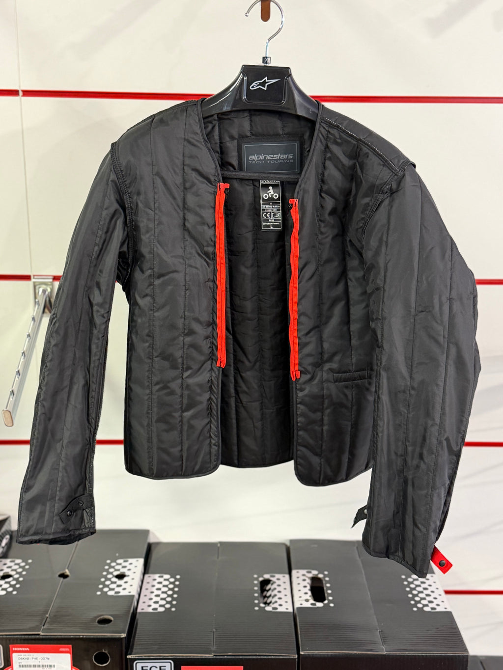 Giacca Honda Alpinestars Gravity Drystar Grigia-Nera