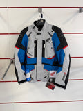 Giacca Honda × Alpinestars Andes Drystar 3 – Grigio/Blu/Nero