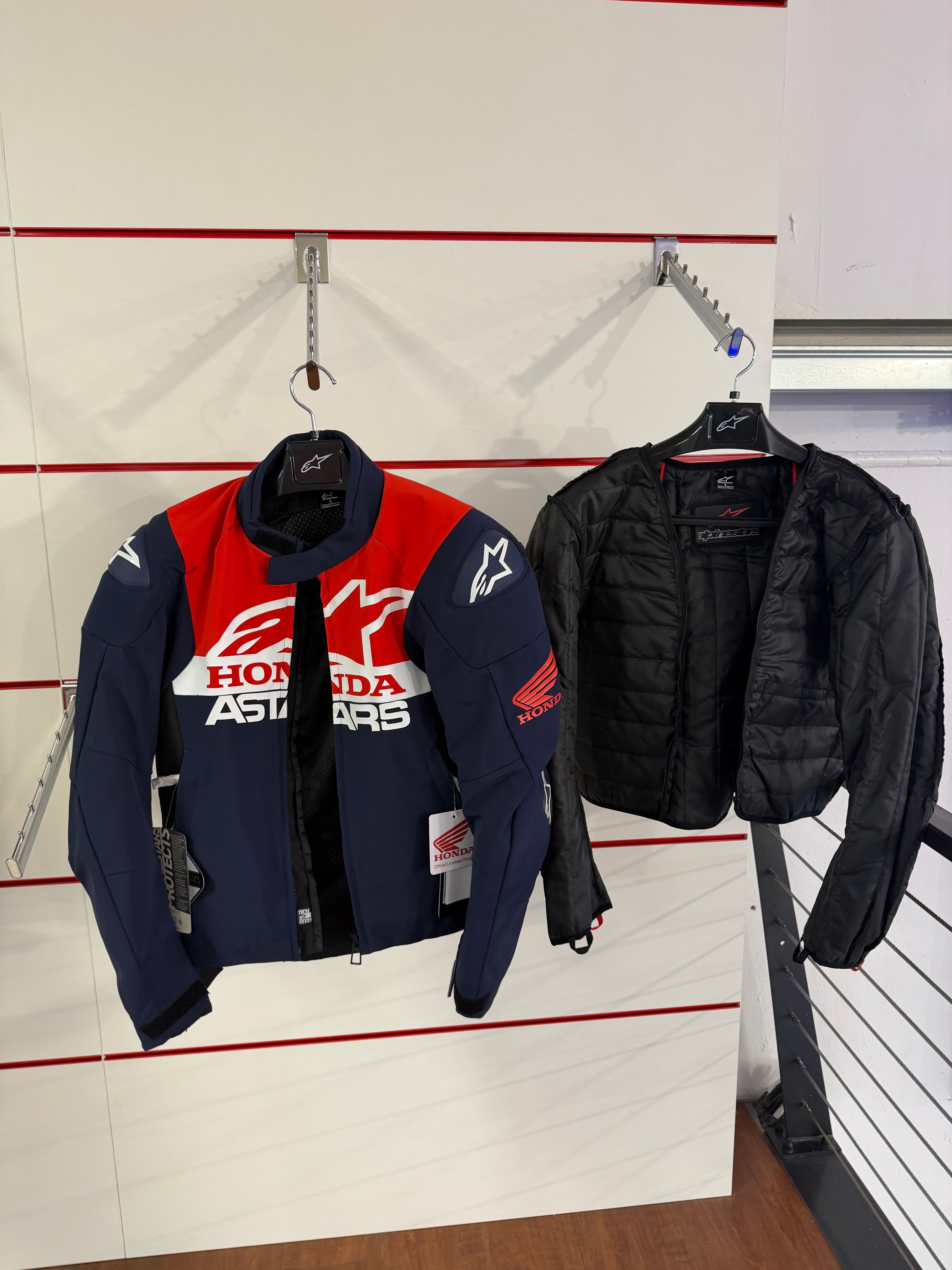 Honda × Alpinestars SMX Waterproof Softshell Jacket – Blu/Bianco/Rosso