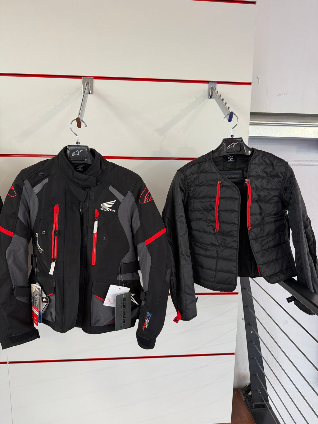 Honda Stella Andes V3 Drystar Jacket | Giacca Touring Donna Impermeabile Honda × Alpinestars