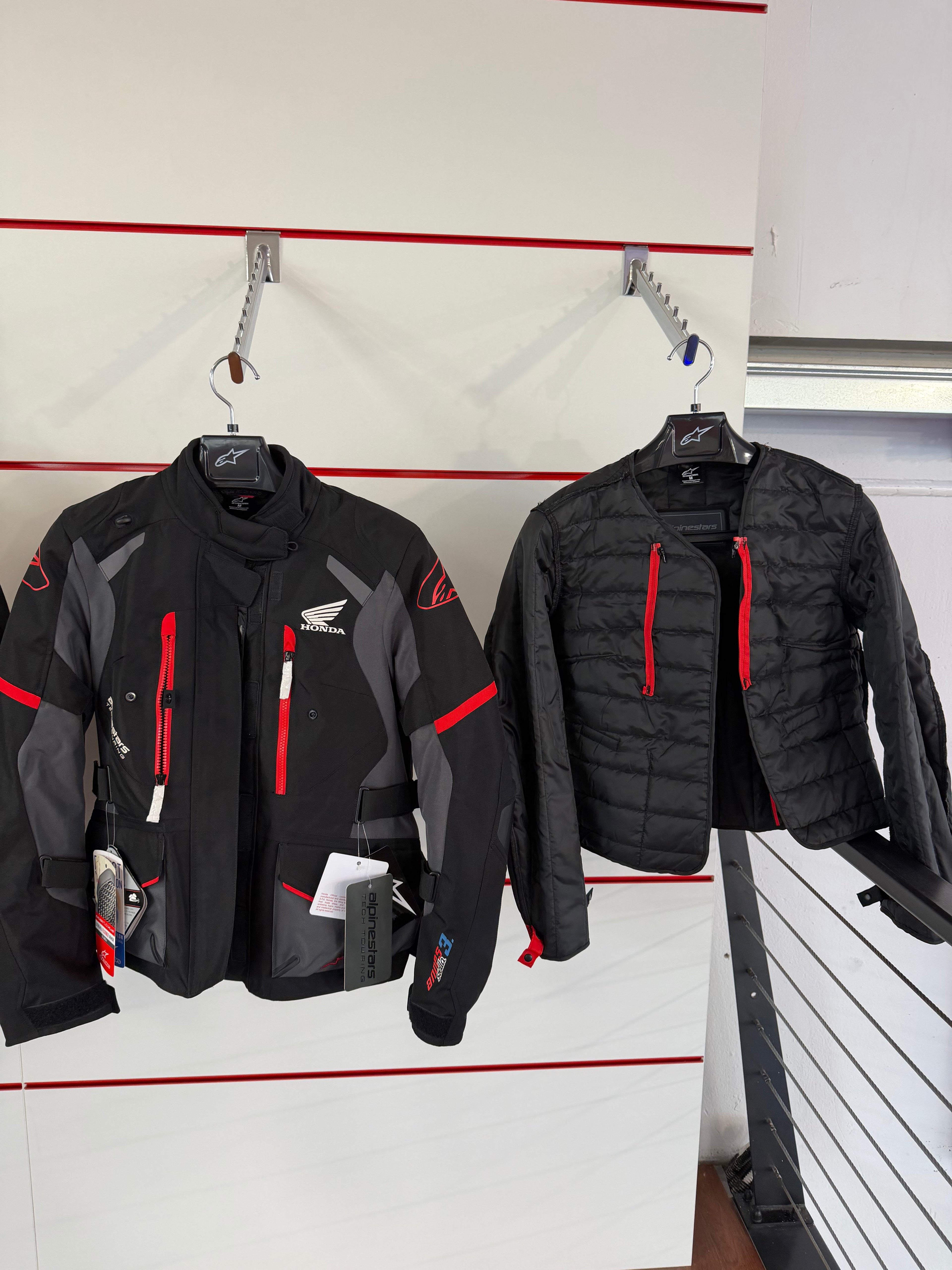 Honda Stella Andes V3 Drystar Jacket | Giacca Touring Donna Impermeabile Honda × Alpinestars