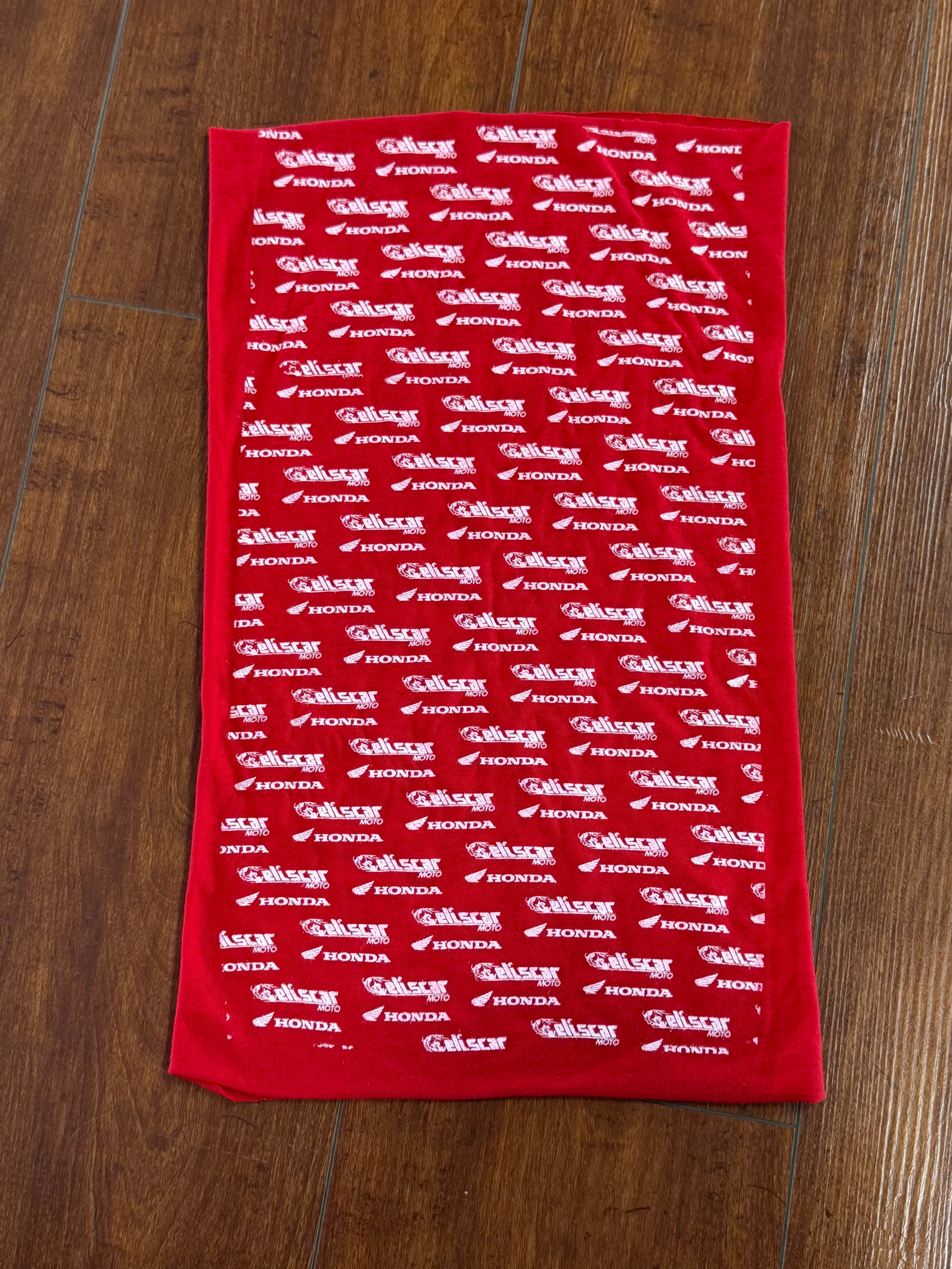 Scaldacollo Honda – Eliscar Rosso Logo Bianco