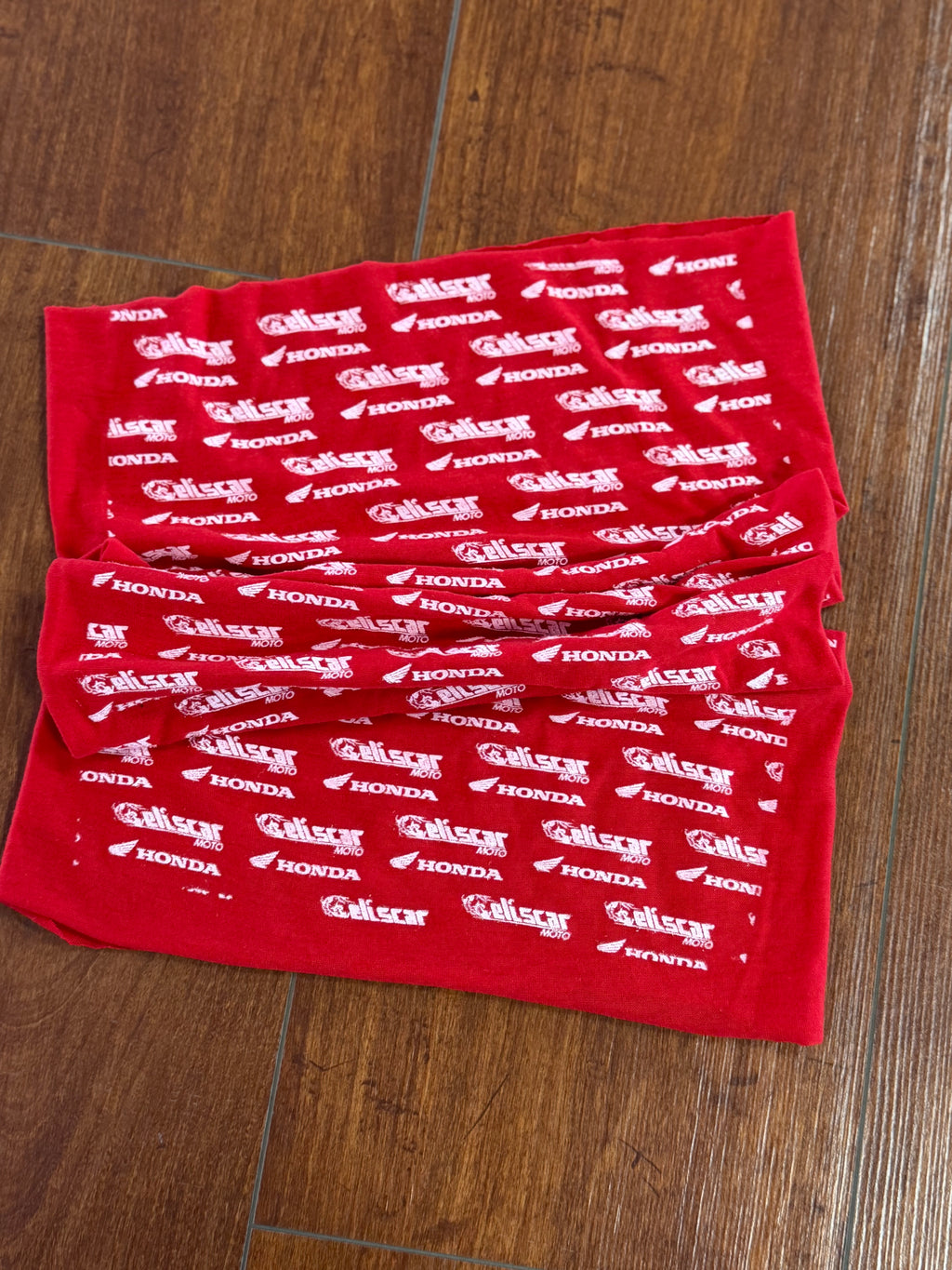 Scaldacollo Honda – Eliscar Rosso Logo Bianco