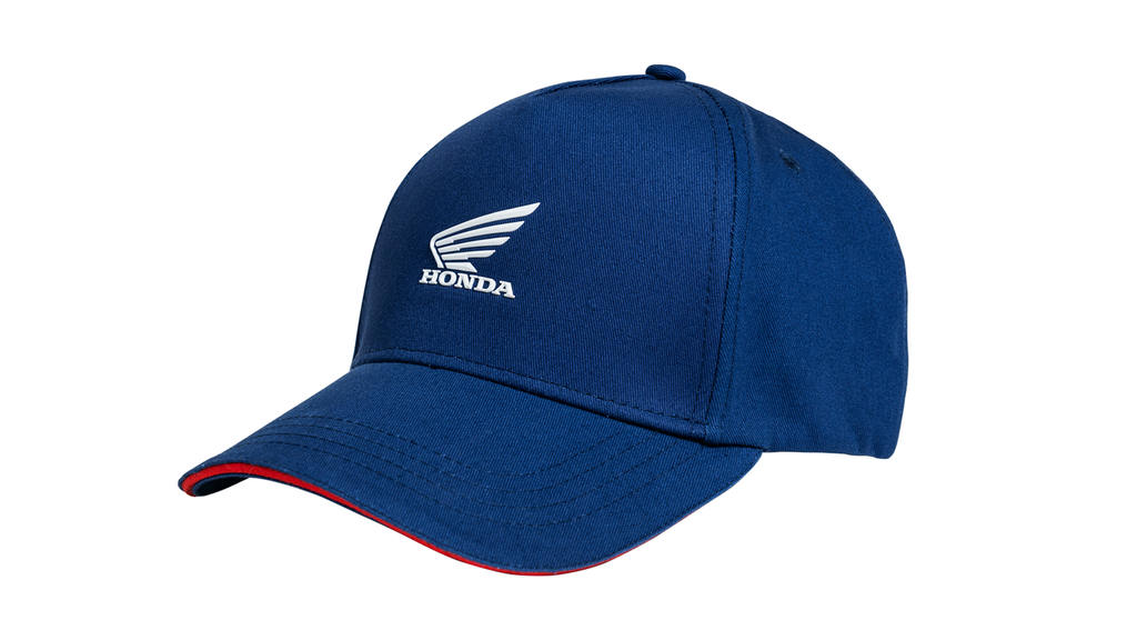 Cappellino Blu Honda Moto con Logo 3D